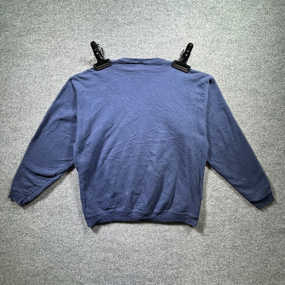 Vintage Fruit of the Loom Sweatshirt Mens 2XL Navy Boston USS Constitution 90s - Picture 9 of 10